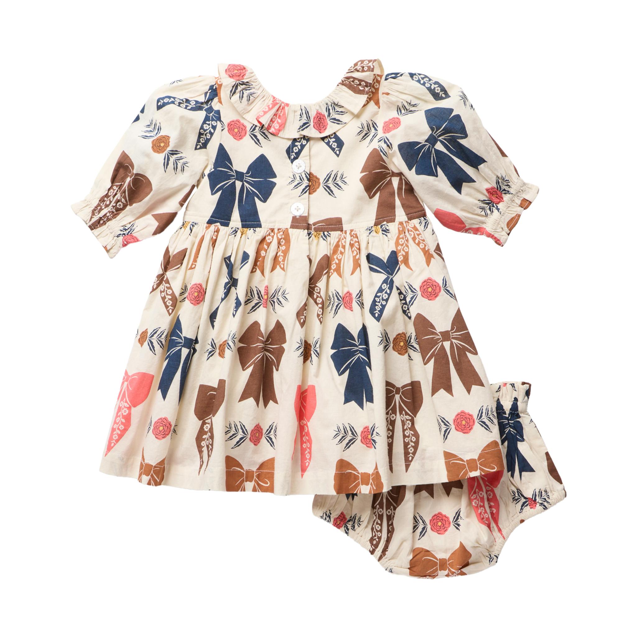 Baby Girls Amara Dress Set - Harvest Bows