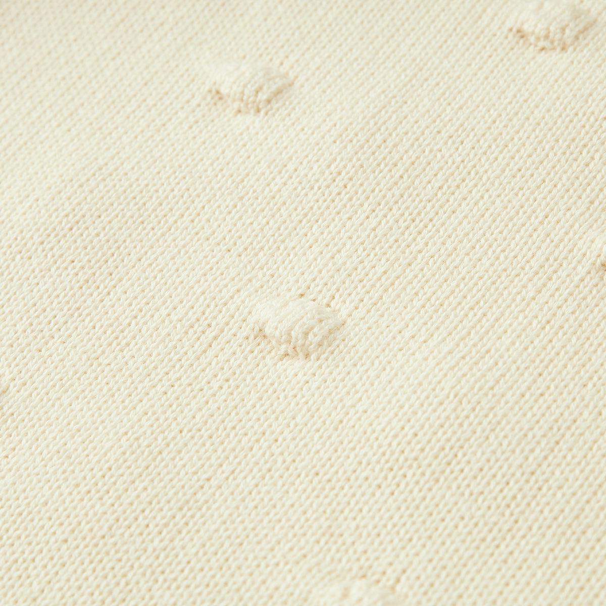 Snow Knit Popcorn Sweater