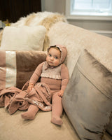 Sparkle Smocked Footie