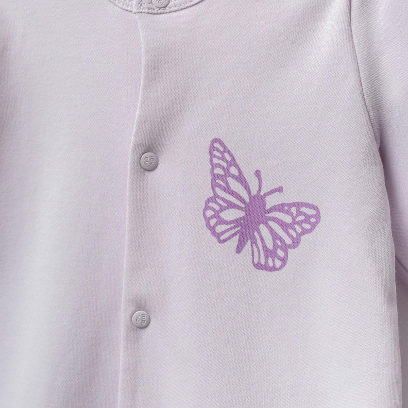 Lilac Purple Butterfly Set