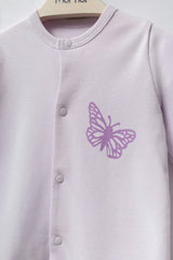 Lilac Purple Butterfly Set