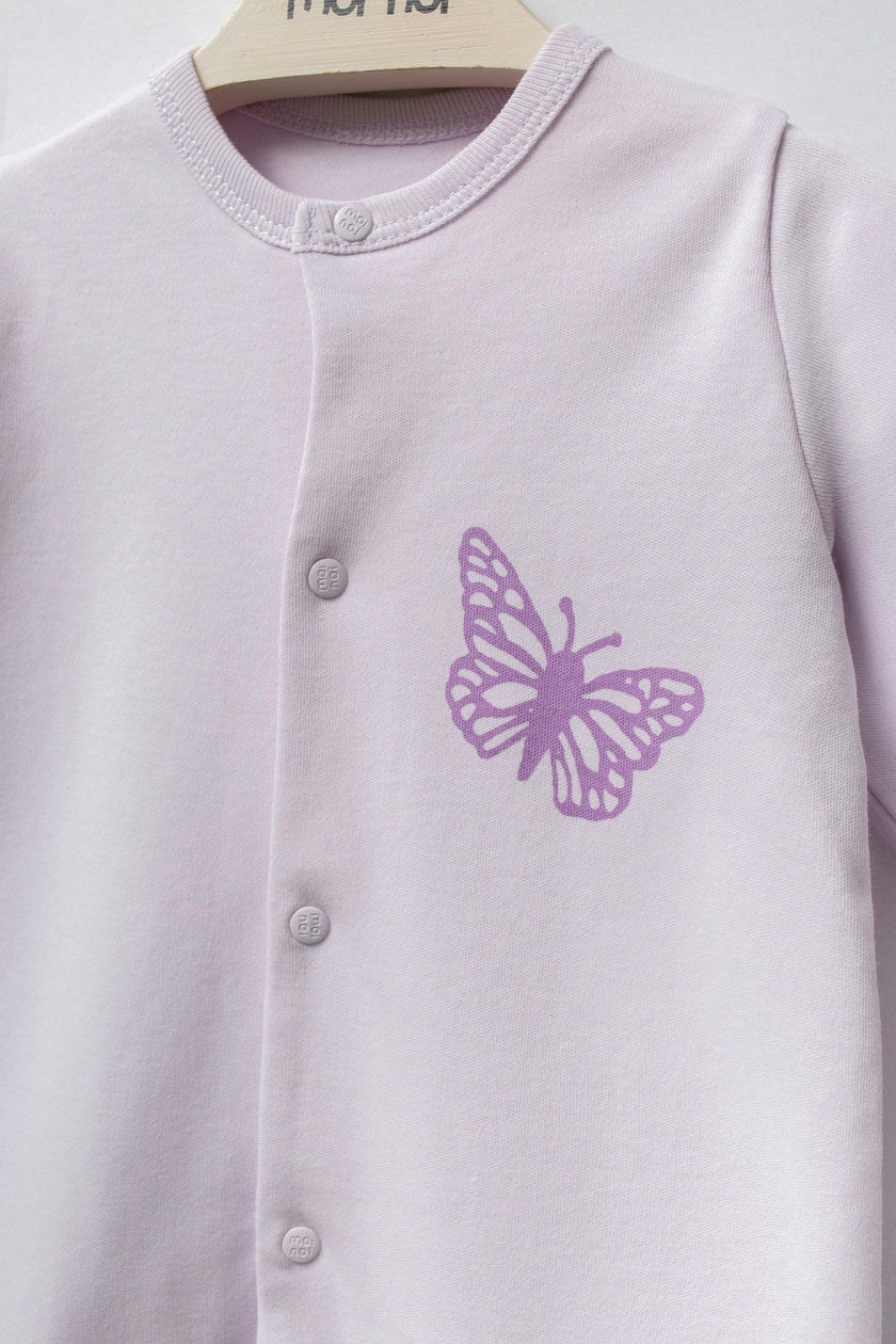 Lilac Purple Butterfly Set