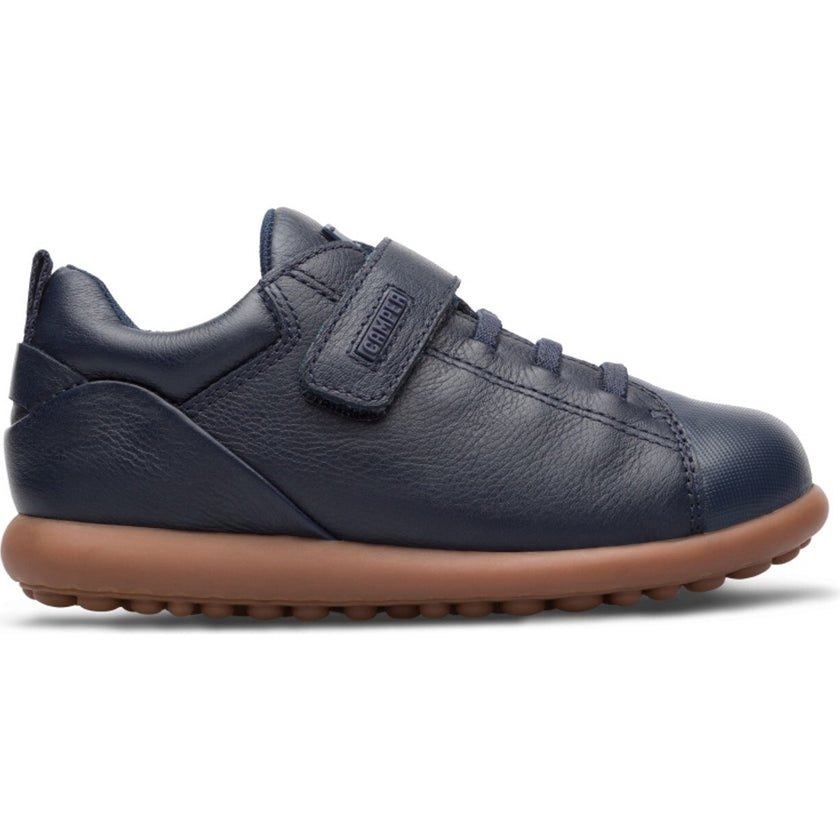 Kids Pelotas Ariel Leather Sneaker, Blue