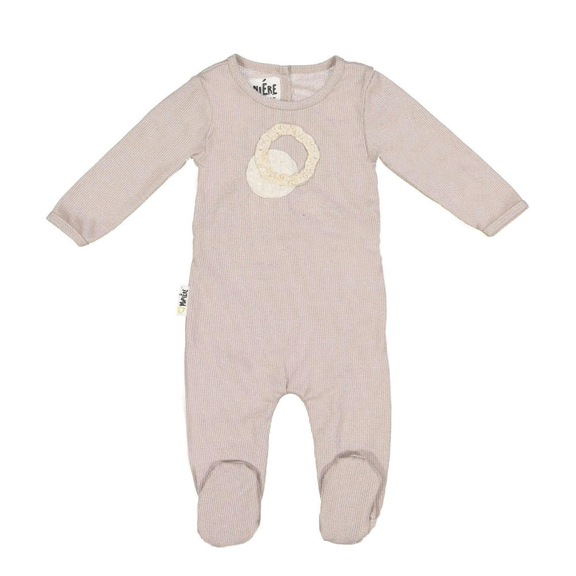 Shadow Shape Long Sleeve Footie