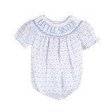 Little Sister Bubble - Blue Swiss