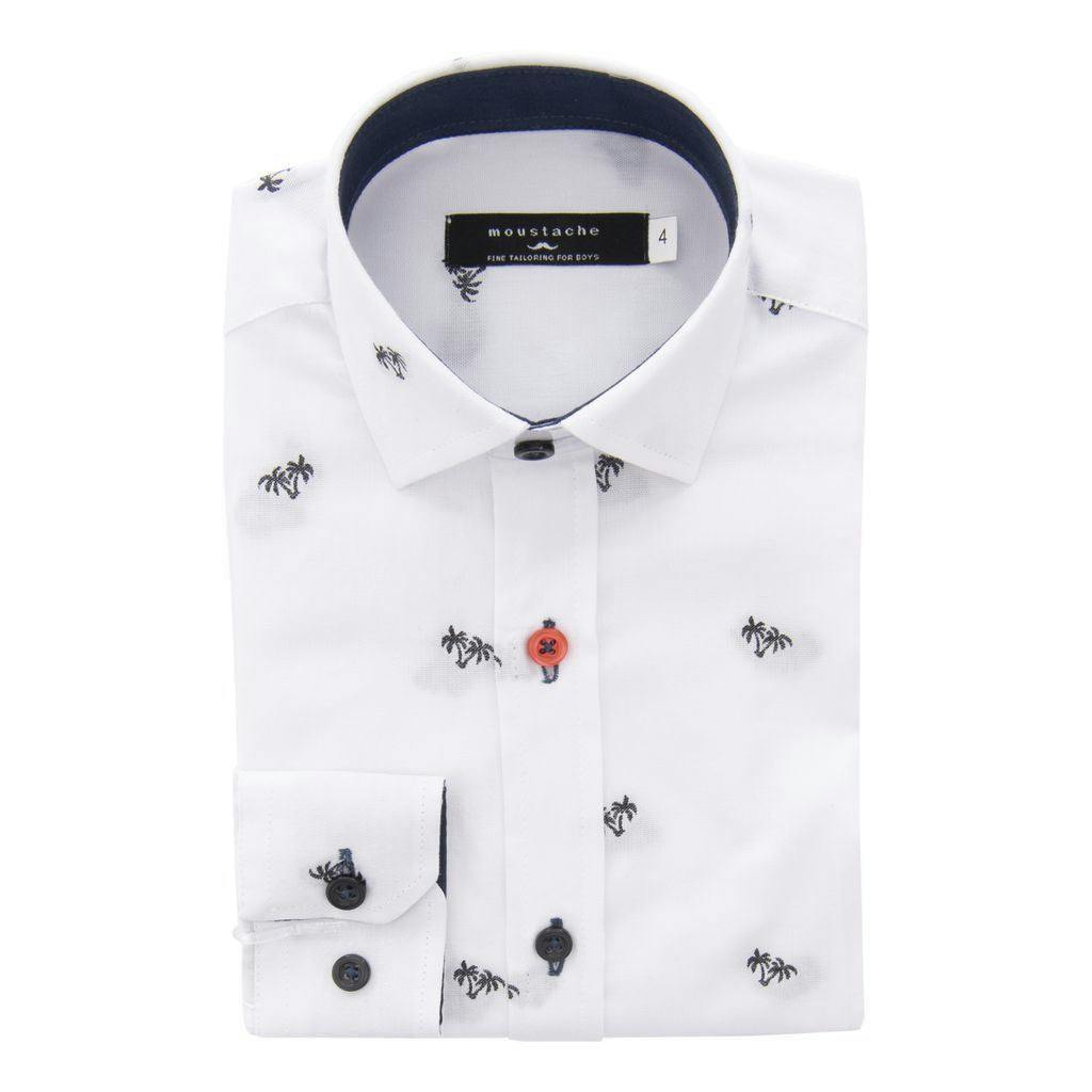 White Palms Dress Shirt