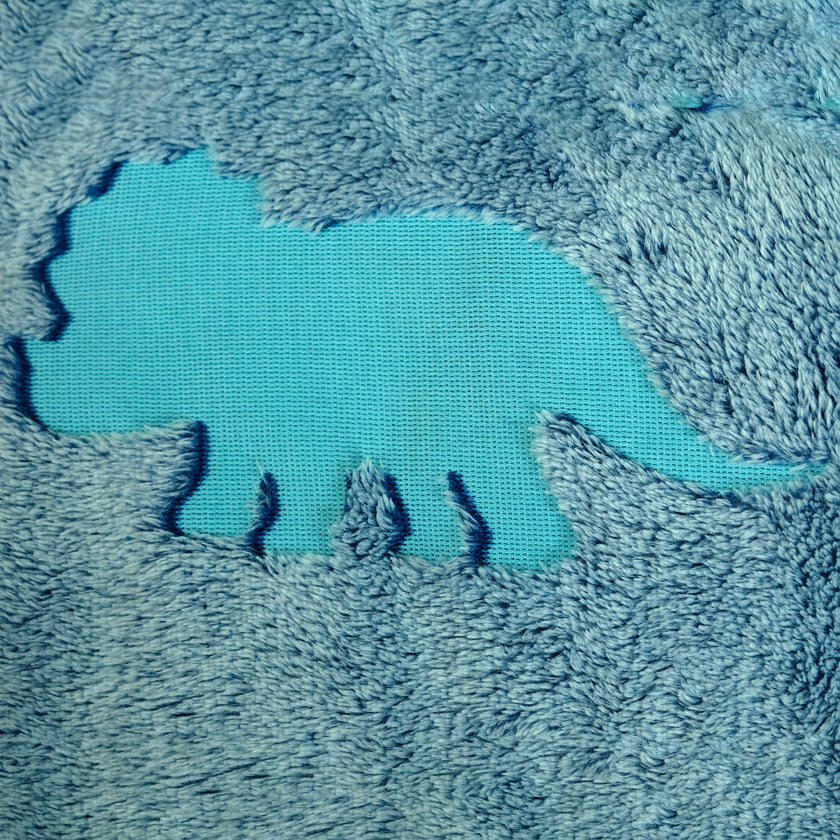 Sleep-N-Pack: Packable Sleeping Bag, Little Kid 3-6 yrs - Tangelo/Glow-In-The-Dark Dinosaurs