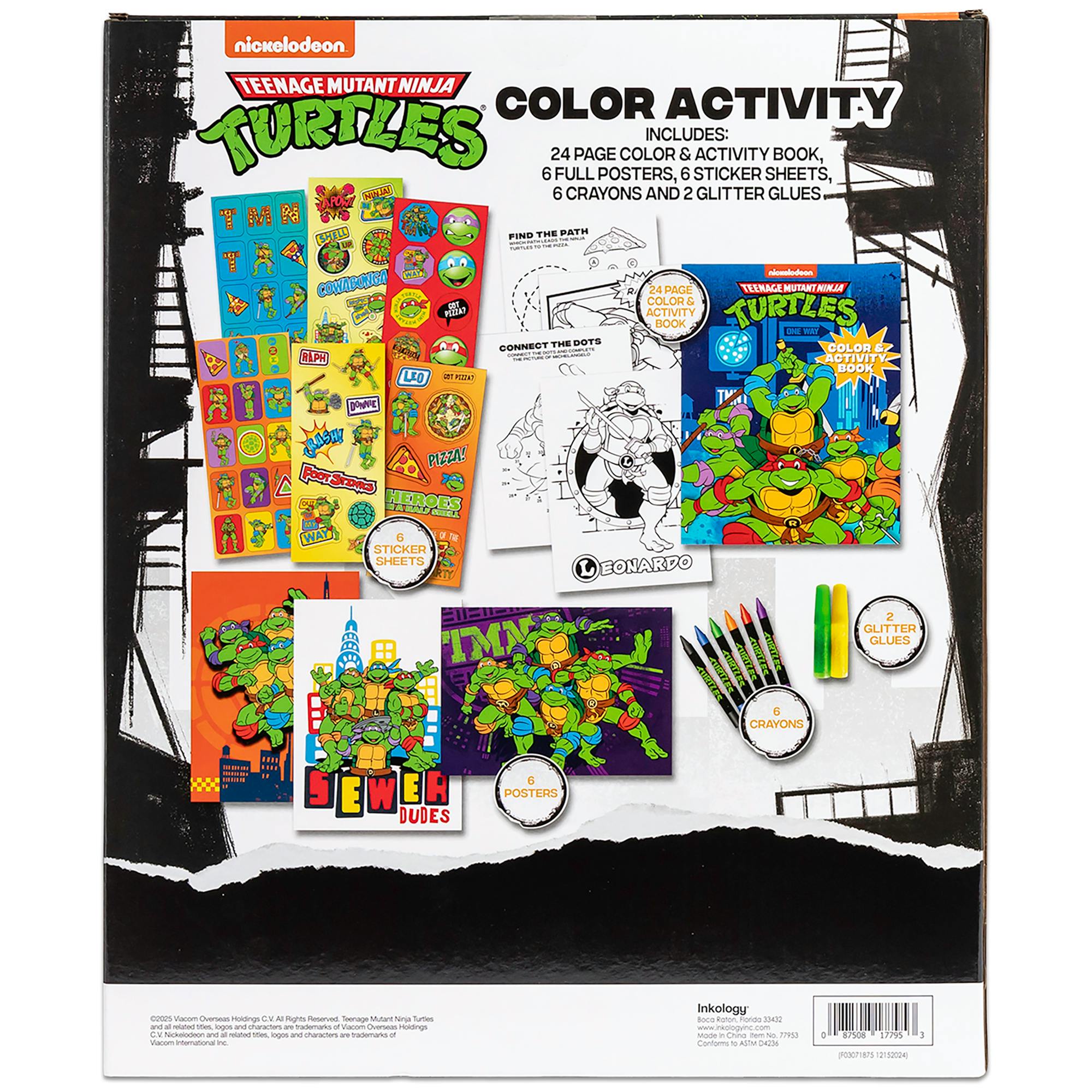 Color Activity: TMNT