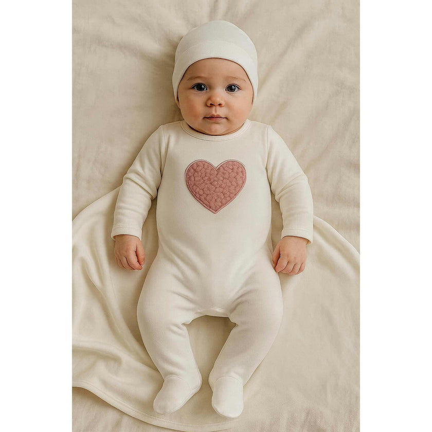 Sherpa Heart Footie