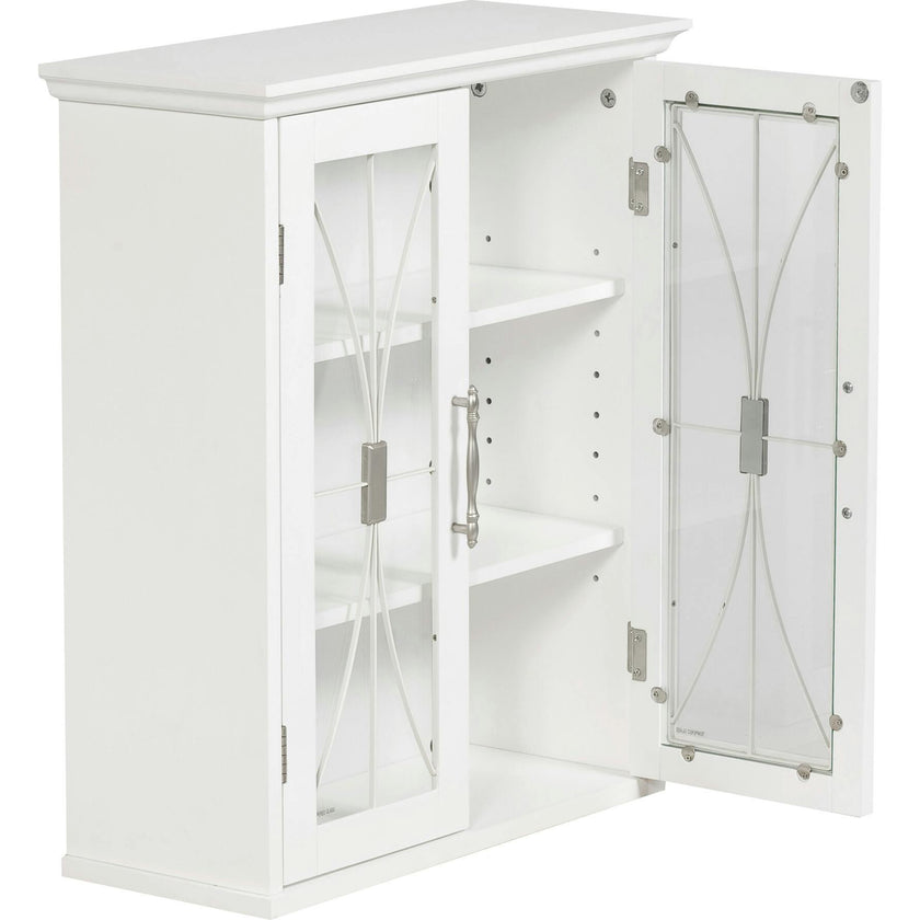 Delaney Wooden Wall Cabinet with 2 Doors