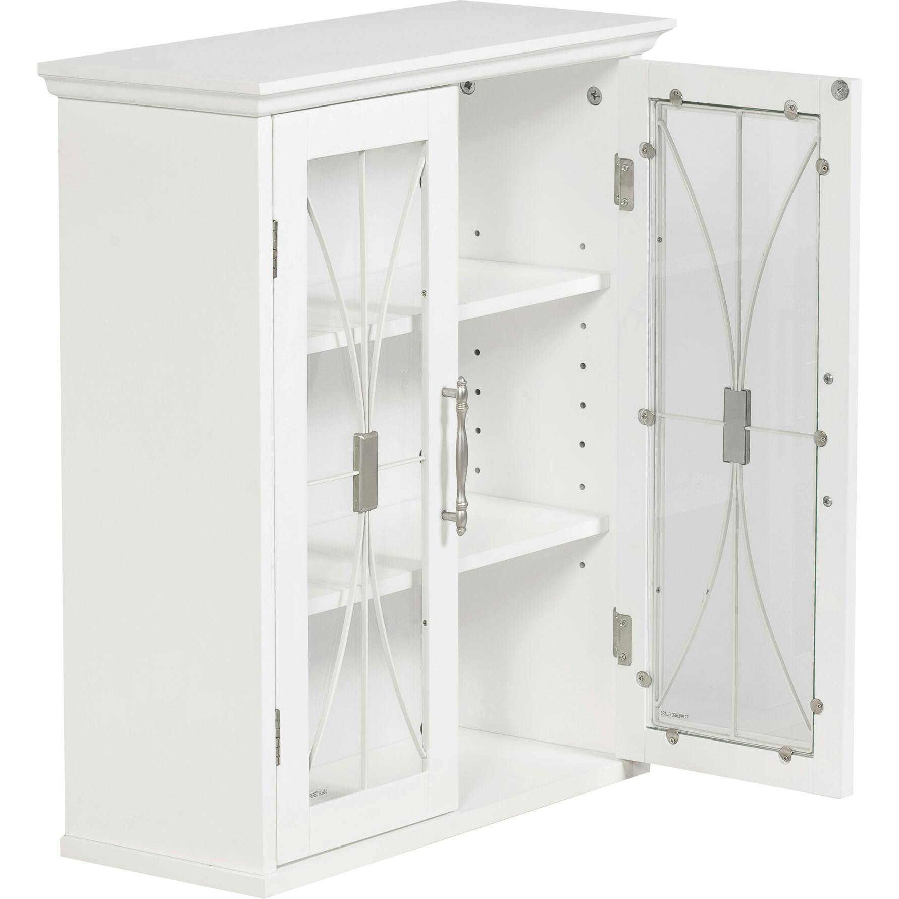 Delaney Wooden Wall Cabinet with 2 Doors