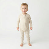 Sandstone Gingham Bamboo Sleeper