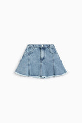 Ridge Denim Skirt