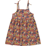 Tie Strap Floral Dress