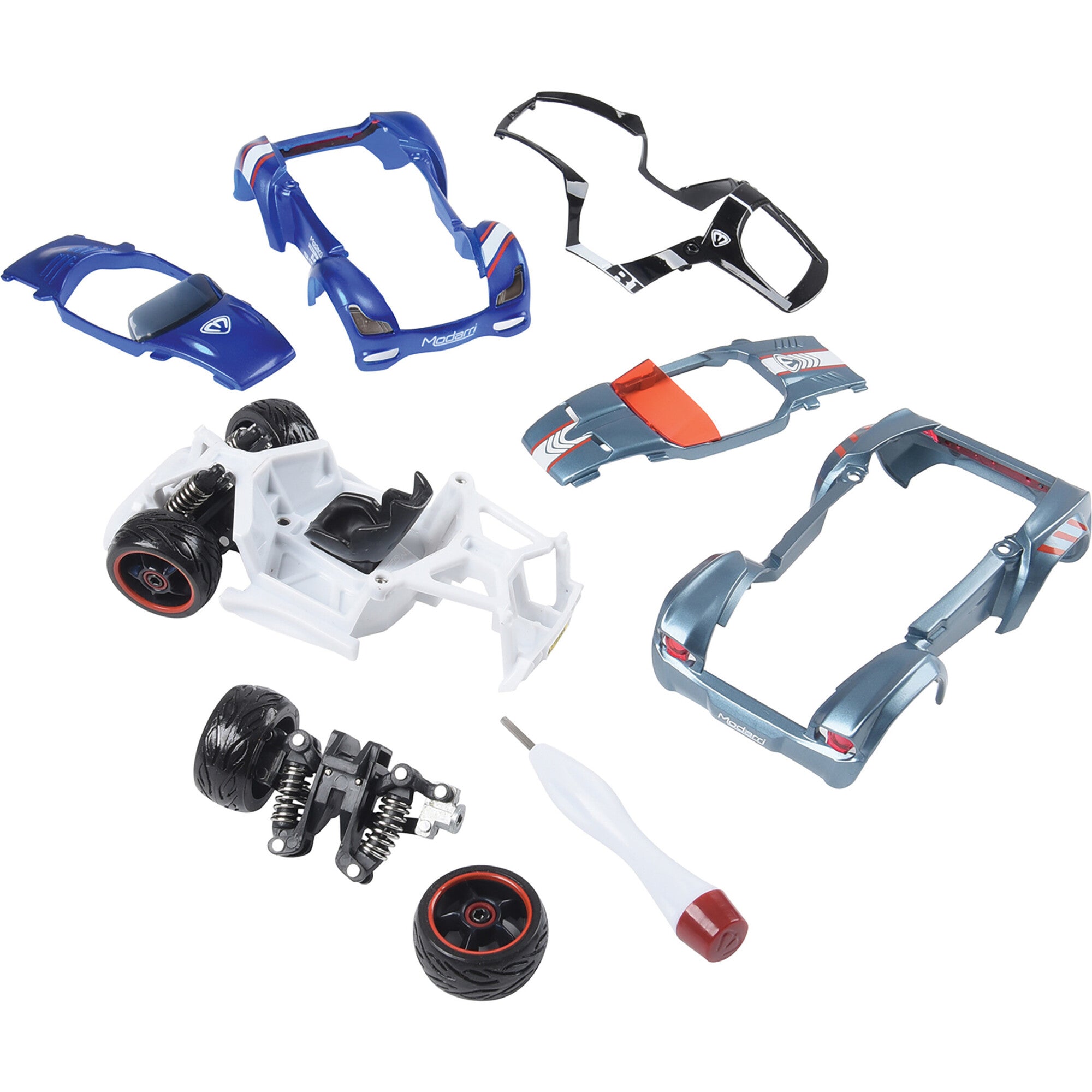 Modarri: R1 Roadster - Deluxe Single DIY Design & Build Toy Car