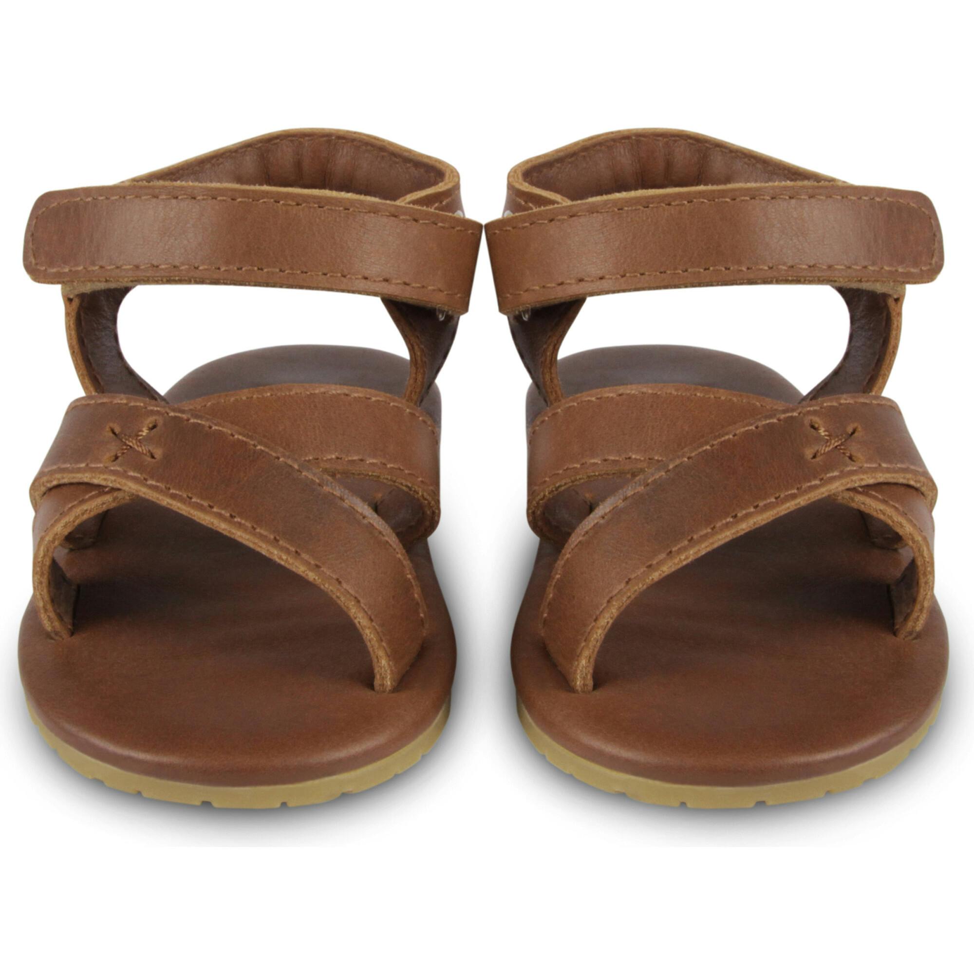 Tobi Cross Strap Classic Leather Sandals