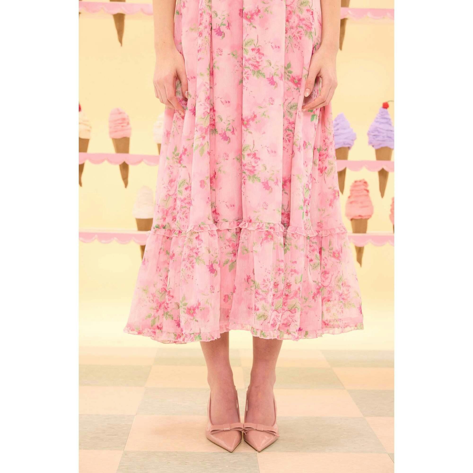 Juliana Dress in Rose Trance