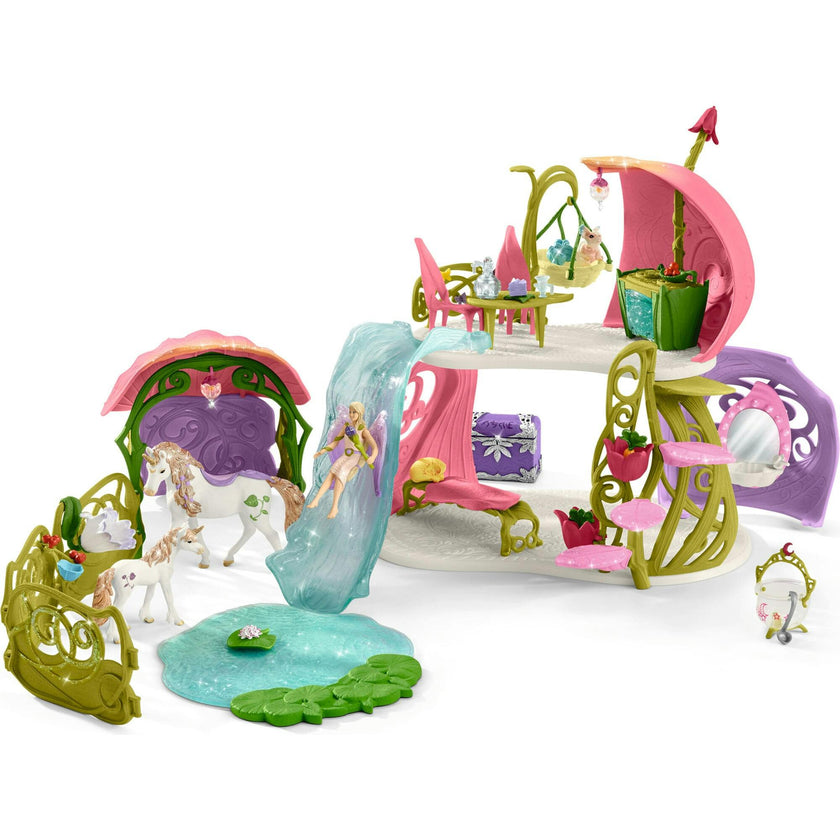 Schleich Bayala: Glittering Flower House With Unicorns