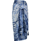 Cotton Saline Pareo Marine Shibori