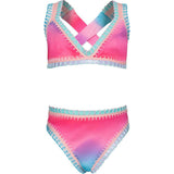 Dream Rainbow Embroidered Bikini, Multi