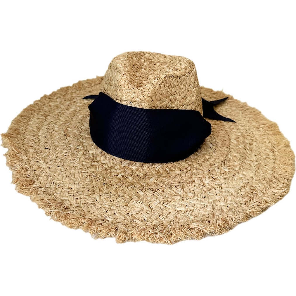 Women'S The Hydrangea Wide Grosgrain Ribbon Sun Hat