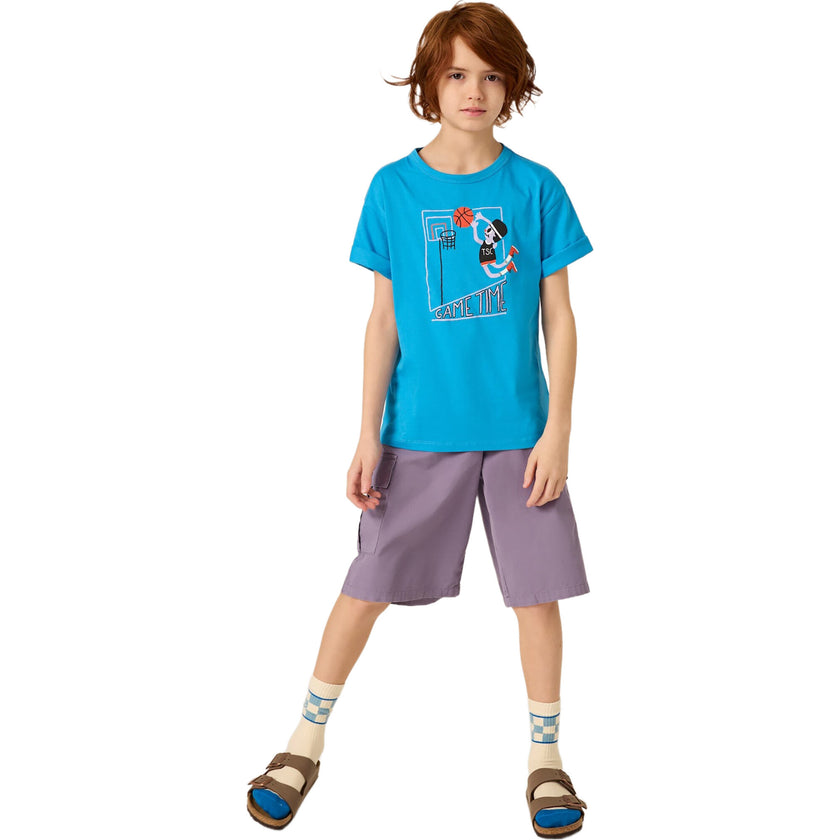 Organic Weekend Tee, Pink