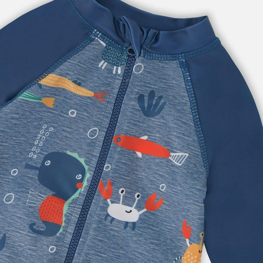 Baby And Toddler One-Piece Long Sleeve Rashguard