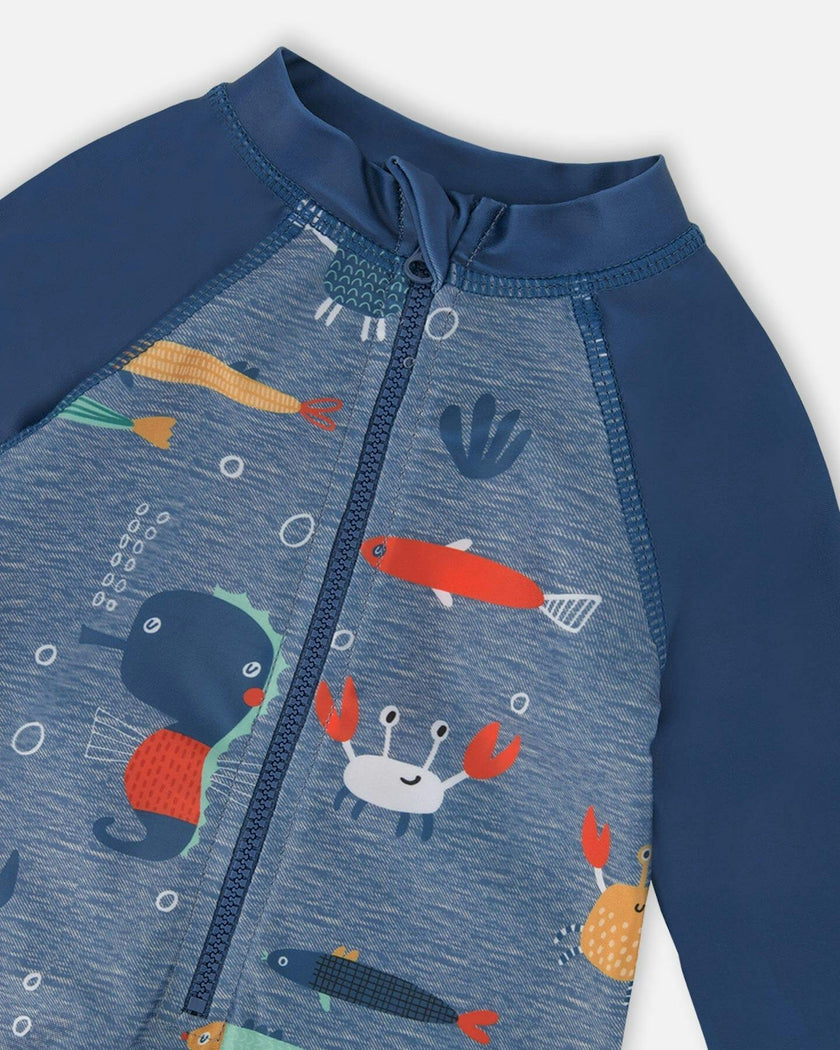 Baby And Toddler One-Piece Long Sleeve Rashguard
