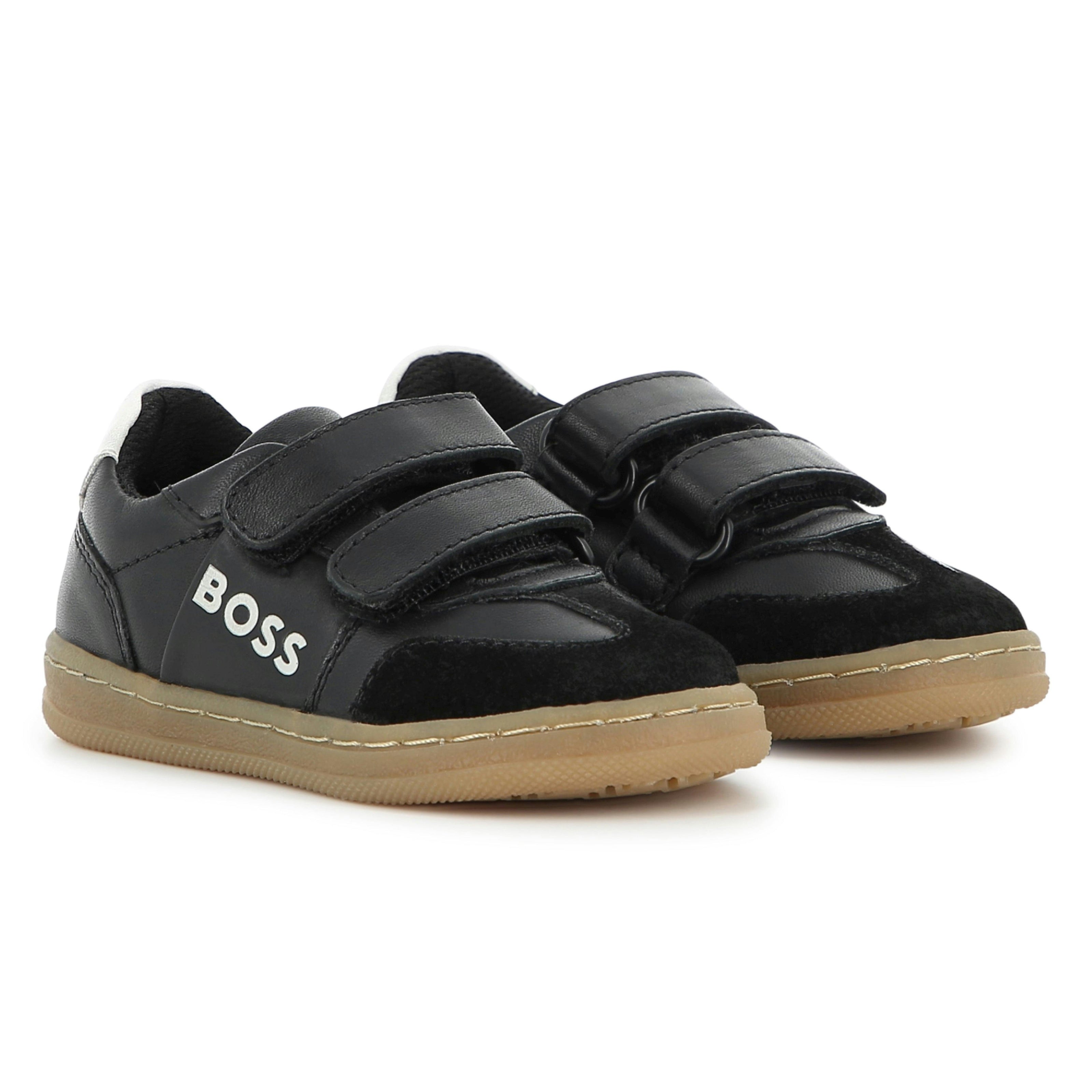 Black Logo Detail Sneaker