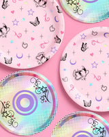 Y2K Plates - 32 paper plates