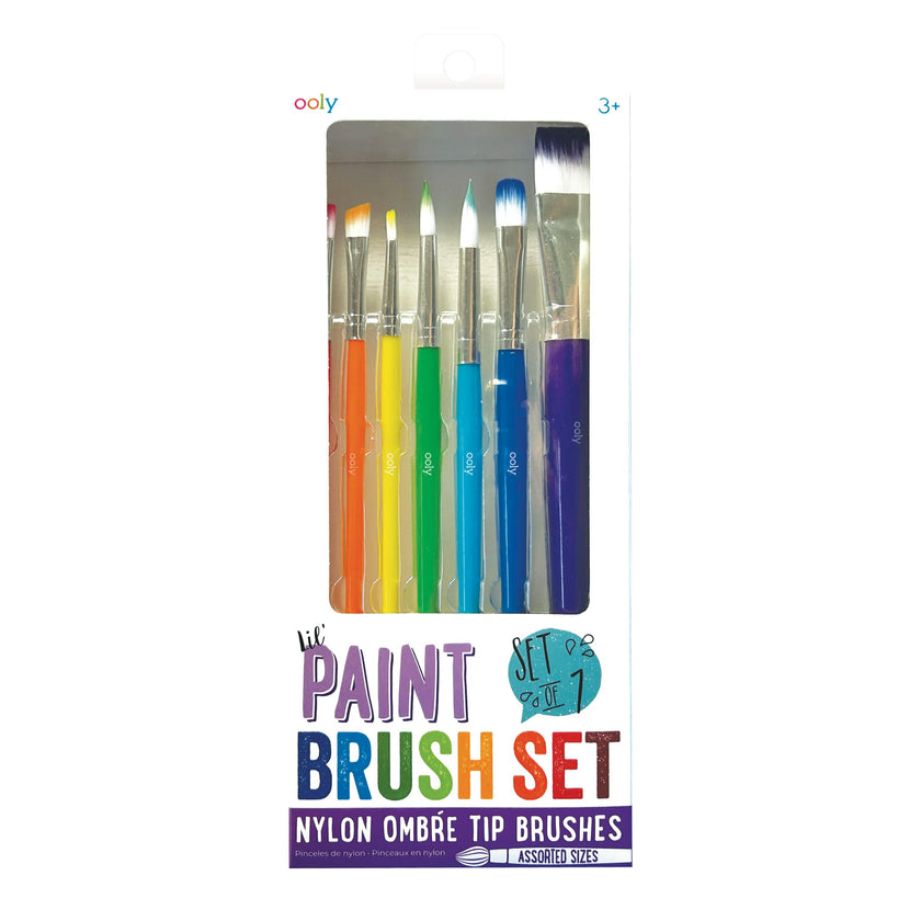 Lil' Paint Brush Set - Set of 7