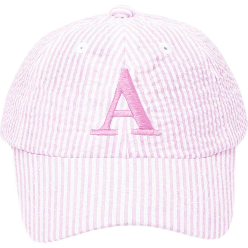 Customizable Seersucker Baseball Hat