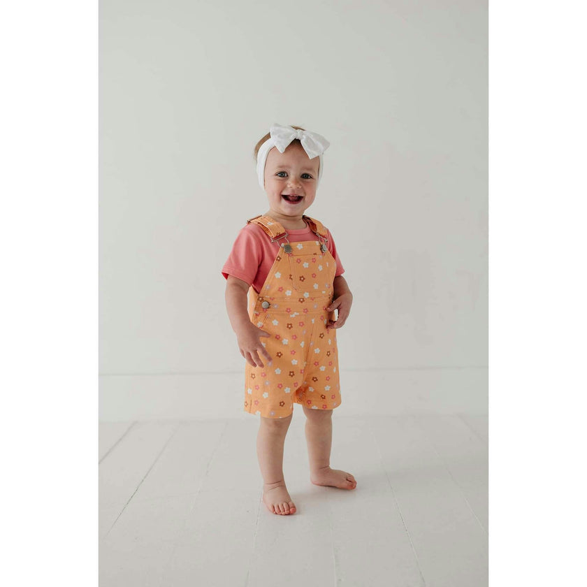 Baby Cotton Overalls Set