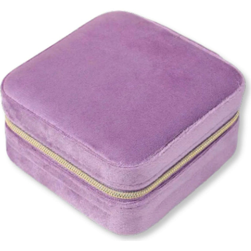 Velvet Square Jewelry Case