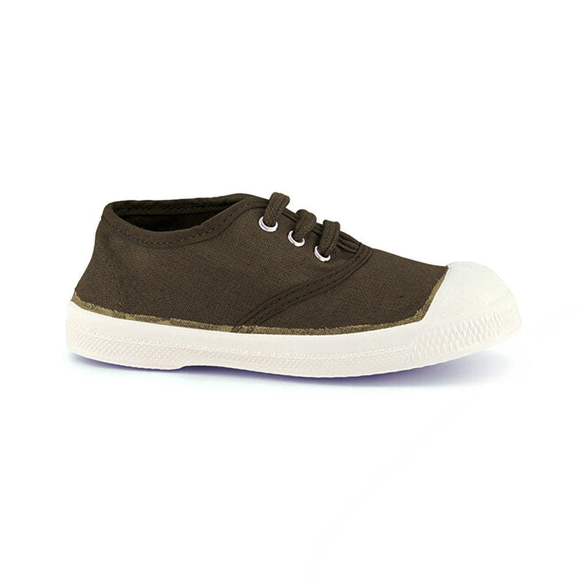 BENSIMON Kids -  Laces Tennis Shoes - Khaki