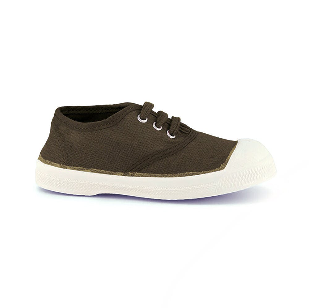 BENSIMON Kids -  Laces Tennis Shoes - Khaki