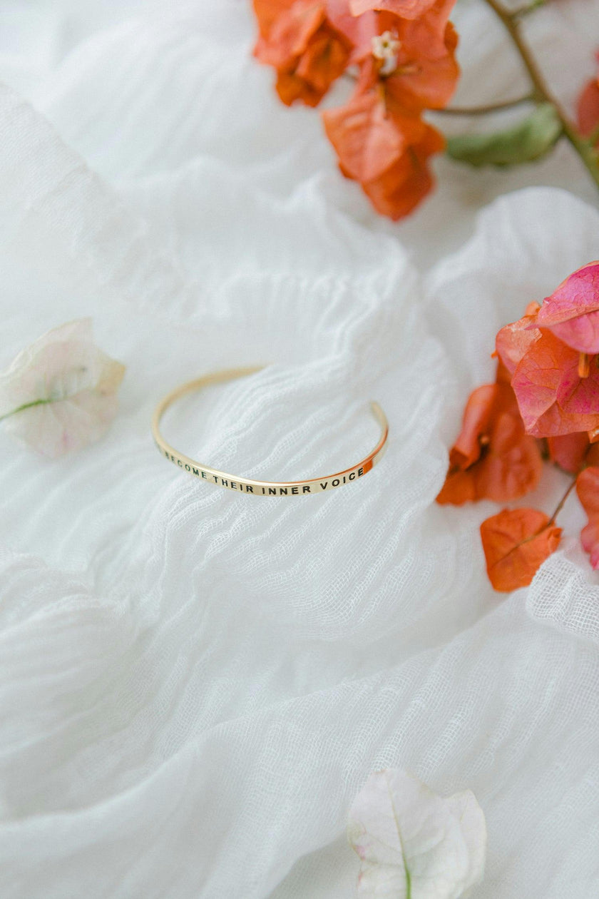 Women's "My Voice Will Become Their Inner Voice" Bracelet