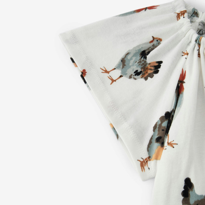 Organic Cotton Dress & Bloomer Set