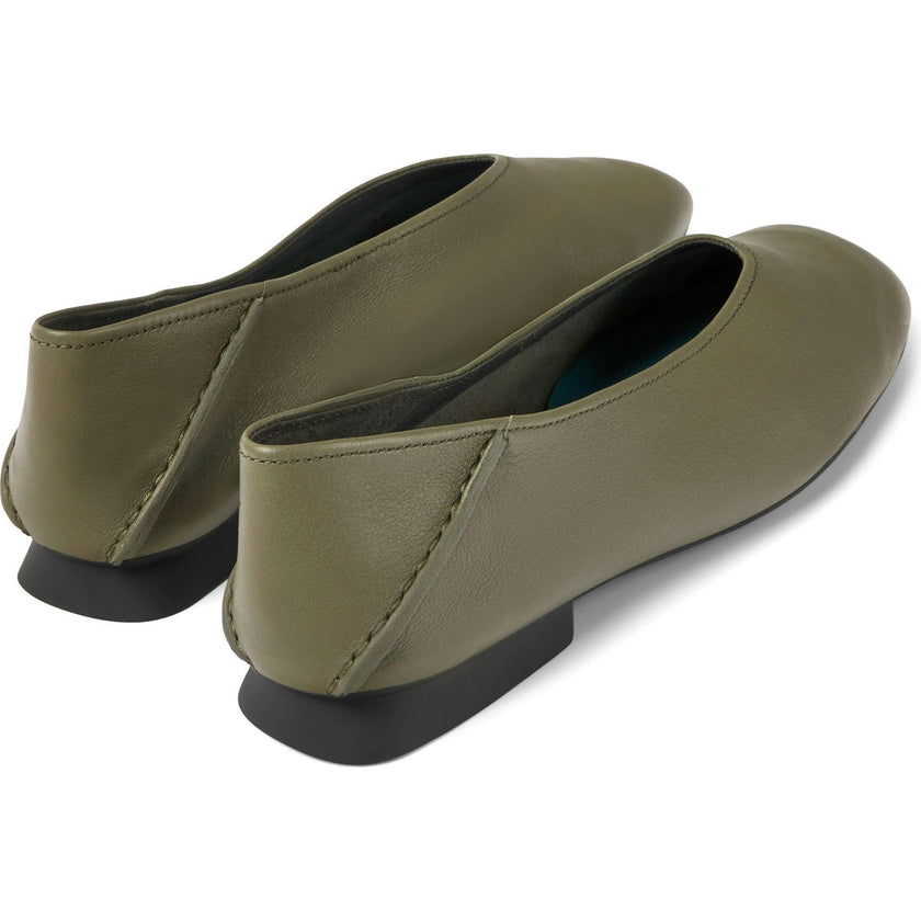 Women's Casi Myra Ballerinas, Medium Green