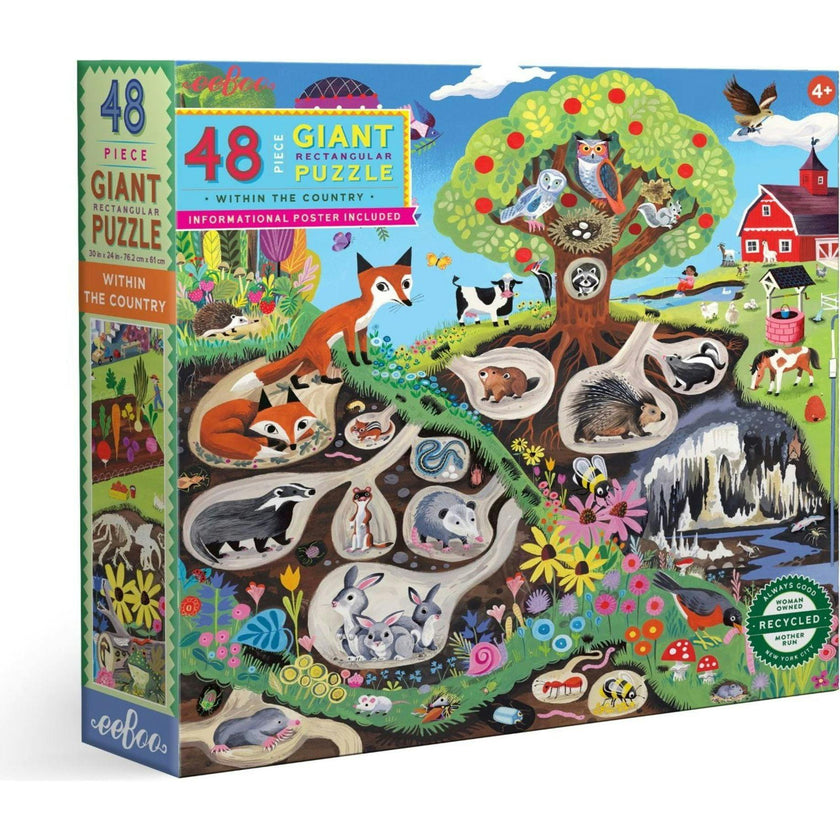 Within the Country 48 Piece Giant Floor Jigsaw Puzzle
