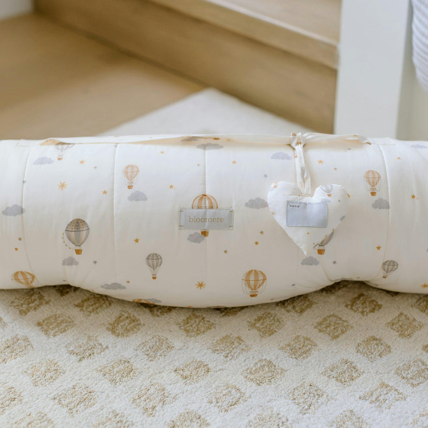 Organic Toddler Nap Roll-N-Rest Mat Set