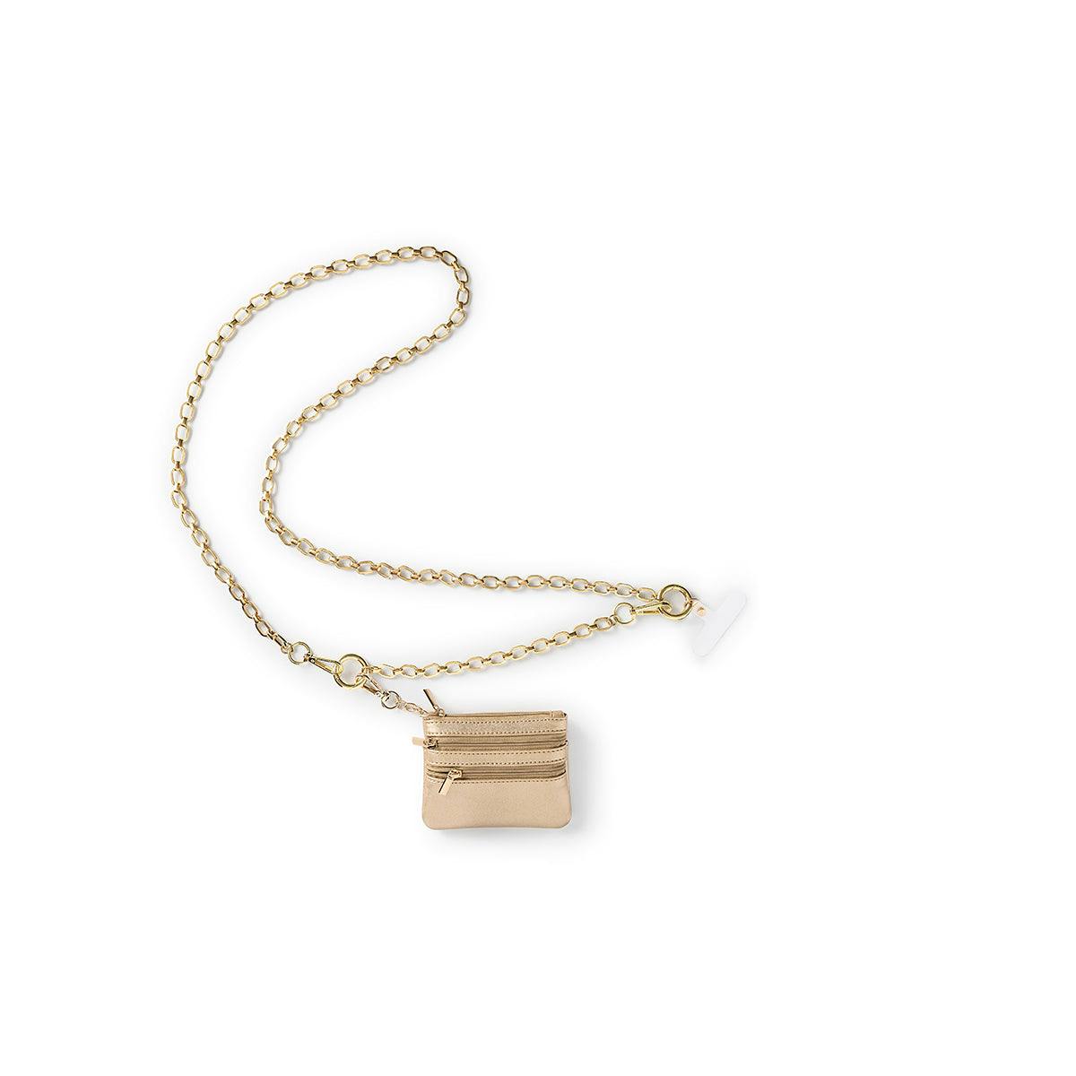 Gold Standard Matte Gold Phone Chain – 26-Inch