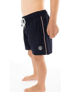 boys solid swim shorts navy