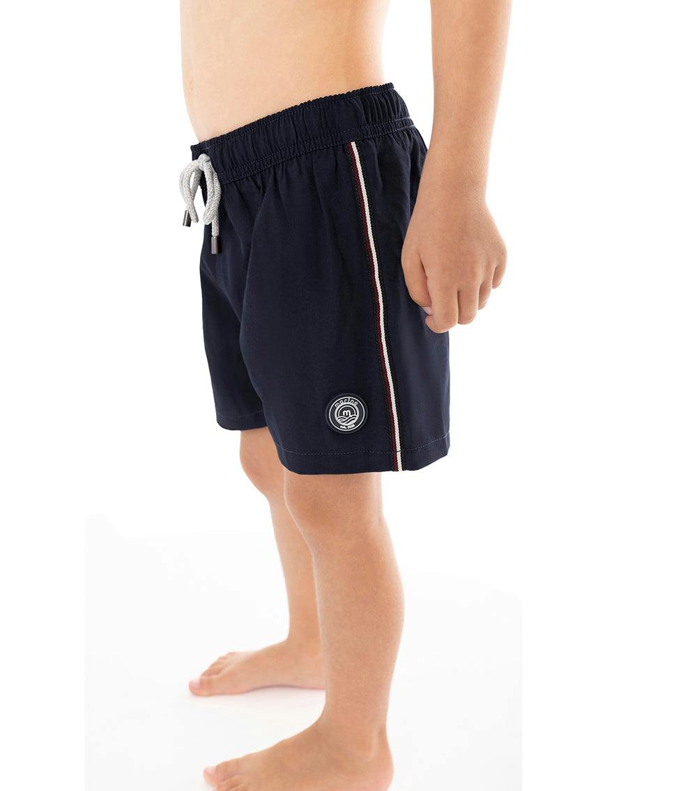 boys solid swim shorts navy