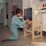 Date | 4-in-1 Kitchen Tower & Desk