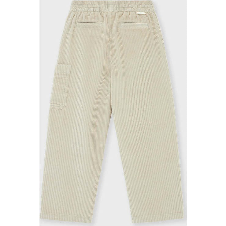 Organic Cotton Corduroy Straight Leg Cargo