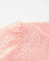 Peggy Lace Midi Dress, Pink
