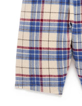 Slouchy Check Pants Woodland Check