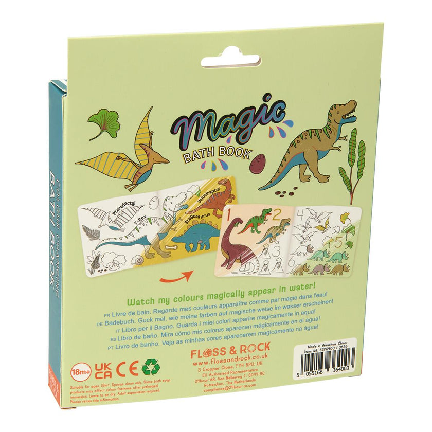 Dino Magic Water Bath Book