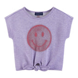 Kids Girls Tie-Front Top & Short Set